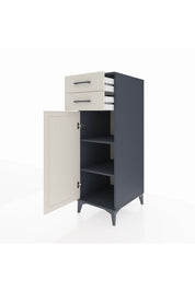 Kronos Dolap 2 Raflı 2 Çekmeceli Tek Kapaklı 44x59x134 - S82M048V4C