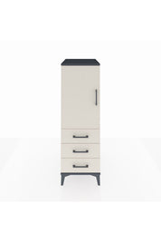 Kronos Dolap 2 Raflı 3 Çekmeceli Tek Kapaklı 44x59x134 - S82M049V4C