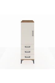 Kronos Dolap 2 Raflı 3 Çekmeceli Tek Kapaklı 44x59x134 - S82M049V7C