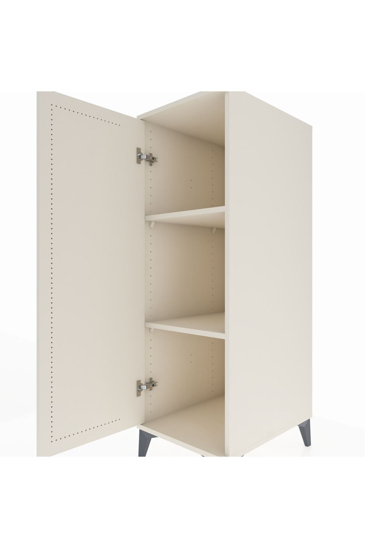 Kronos Dolap 2 Raflı Tek Kapaklı 44x59x134 - S82M050V1C