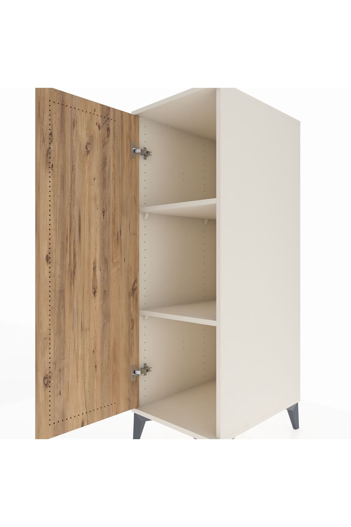 Kronos Dolap 2 Raflı Tek Kapaklı 44x59x134 - S82M050V3C