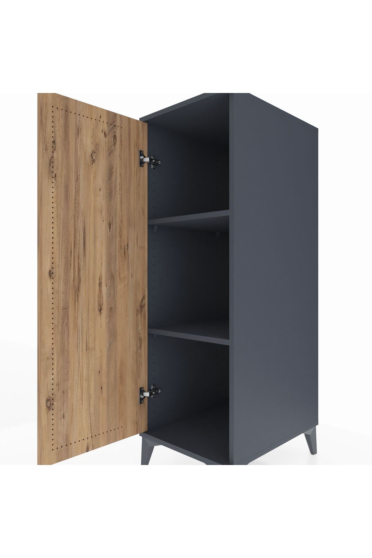 Kronos Dolap 2 Raflı Tek Kapaklı 44x59x134 - S82M050V6C