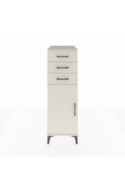 Kronos Dolap 2 Raflı 3 Çekmeceli Tek Kapaklı 44x59x134 - S82M052V1C
