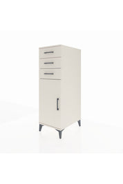 Kronos Dolap 2 Raflı 3 Çekmeceli Tek Kapaklı 44x59x134 - S82M052V1C