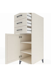 Kronos Dolap 2 Raflı 3 Çekmeceli Tek Kapaklı 44x59x134 - S82M052V1C