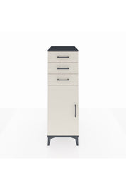 Kronos Dolap 2 Raflı 3 Çekmeceli Tek Kapaklı 44x59x134 - S82M052V4C