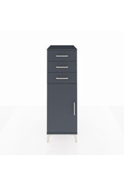 Kronos Dolap 2 Raflı 3 Çekmeceli Tek Kapaklı 44x59x134 - S82M052V5C