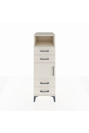Kronos Dolap 2 Raflı 4 Çekmeceli Tek Kapaklı 44x59x134 - S82M054V1C