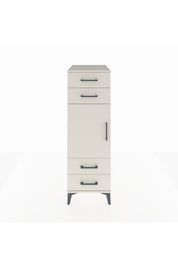 Kronos Dolap 2 Raflı 4 Çekmeceli Tek Kapaklı 44x59x134 - S82M055V1C