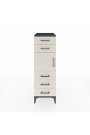 Kronos Dolap Tek Raflı 5 Çekmeceli Tek Kapaklı 44x59x134 - S82M060V4C