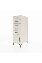 Kronos Dolap 5 Çekmeceli Tek Kapaklı 44x59x134 - S82M062V1C