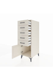 Kronos Dolap 5 Çekmeceli Tek Kapaklı 44x59x134 - S82M062V1C