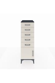 Kronos Dolap 5 Çekmeceli Tek Kapaklı 44x59x134 - S82M062V4C