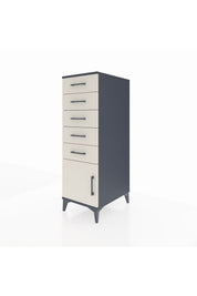 Kronos Dolap 5 Çekmeceli Tek Kapaklı 44x59x134 - S82M062V4C