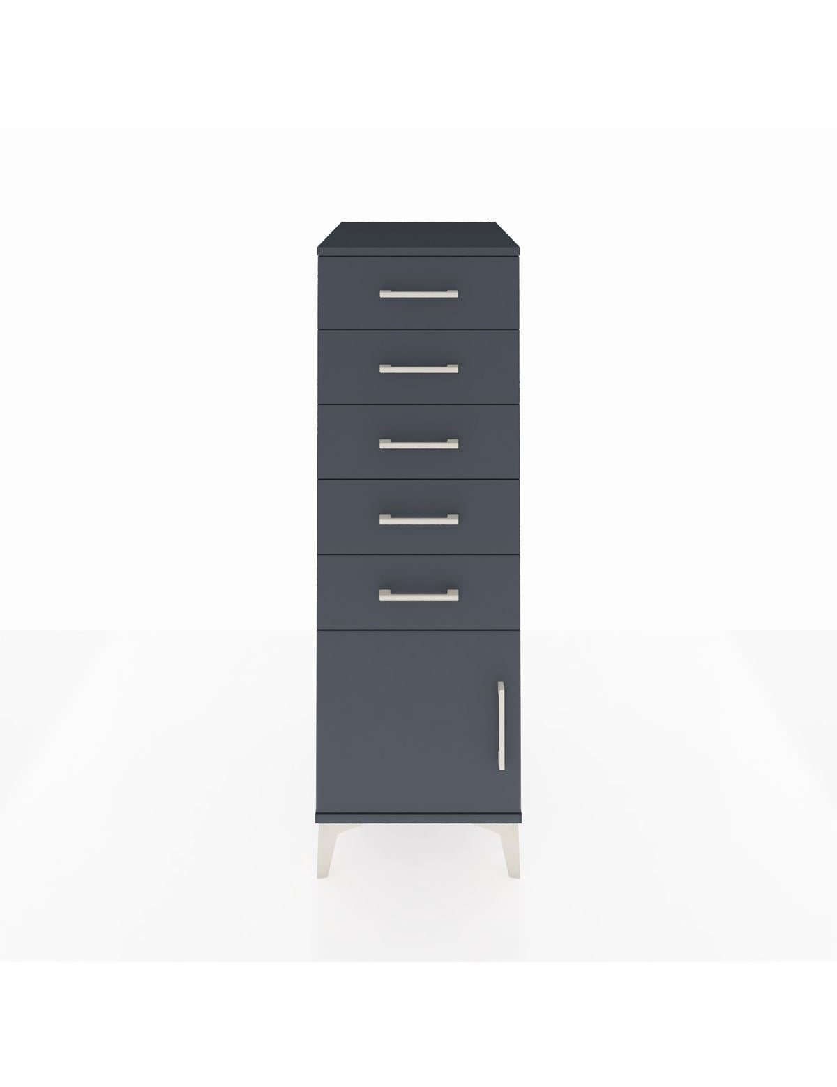 Kronos Dolap 5 Çekmeceli Tek Kapaklı 44x59x134 - S82M062V5C