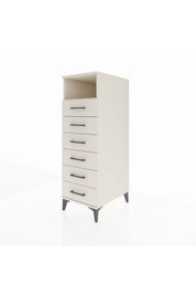 Kronos Dolap Tek Raflı 6 Çekmeceli 44x59x134 - S82M063V1C