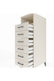 Kronos Dolap Tek Raflı 6 Çekmeceli 44x59x134 - S82M063V1C