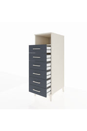 Kronos Dolap Tek Raflı 6 Çekmeceli 44x59x134 - S82M063V2C