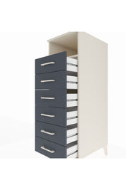 Kronos Dolap Tek Raflı 6 Çekmeceli 44x59x134 - S82M063V2C