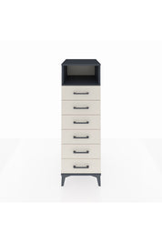Kronos Dolap Tek Raflı 6 Çekmeceli 44x59x134 - S82M063V4C