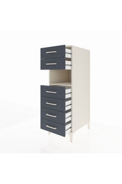 Kronos Dolap Tek Raflı 6 Çekmeceli 44x59x134 - S82M064V2C