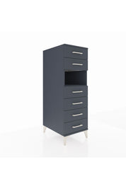 Kronos Dolap Tek Raflı 6 Çekmeceli 44x59x134 - S82M064V5C