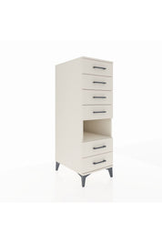 Kronos Dolap Tek Raflı 6 Çekmeceli 44x59x134 - S82M065V1C