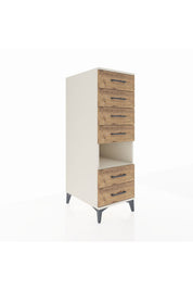 Kronos Dolap Tek Raflı 6 Çekmeceli 44x59x134 - S82M065V3C