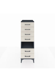 Kronos Dolap Tek Raflı 6 Çekmeceli 44x59x134 - S82M065V4C