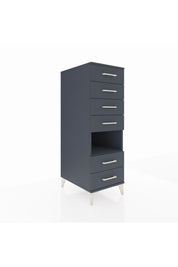 Kronos Dolap Tek Raflı 6 Çekmeceli 44x59x134 - S82M065V5C