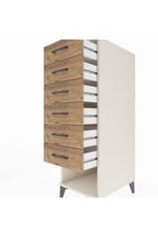 Kronos Dolap 6 Çekmeceli 44x59x134 - S82M066V3C