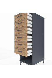 Kronos Dolap 6 Çekmeceli 44x59x134 - S82M066V6C