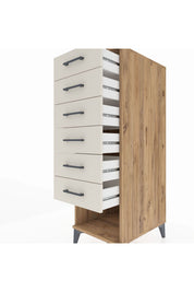 Kronos Dolap 6 Çekmeceli 44x59x134 - S82M066V7C