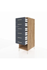 Kronos Dolap 6 Çekmeceli 44x59x134 - S82M066V8C