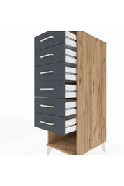 Kronos Dolap 6 Çekmeceli 44x59x134 - S82M066V8C