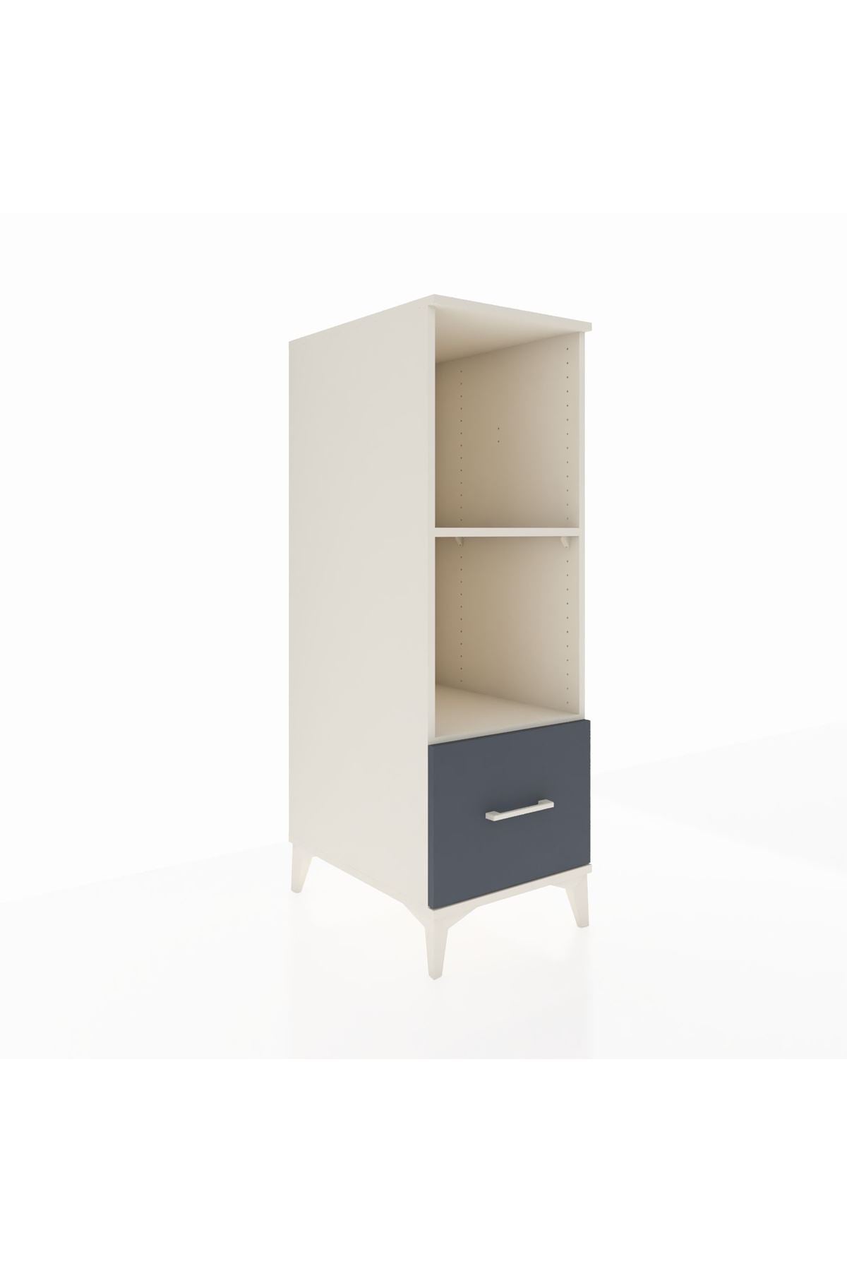 Kronos Dolap 2 Raflı Tek Çekmeceli 44x59x134 - S82M068V2C