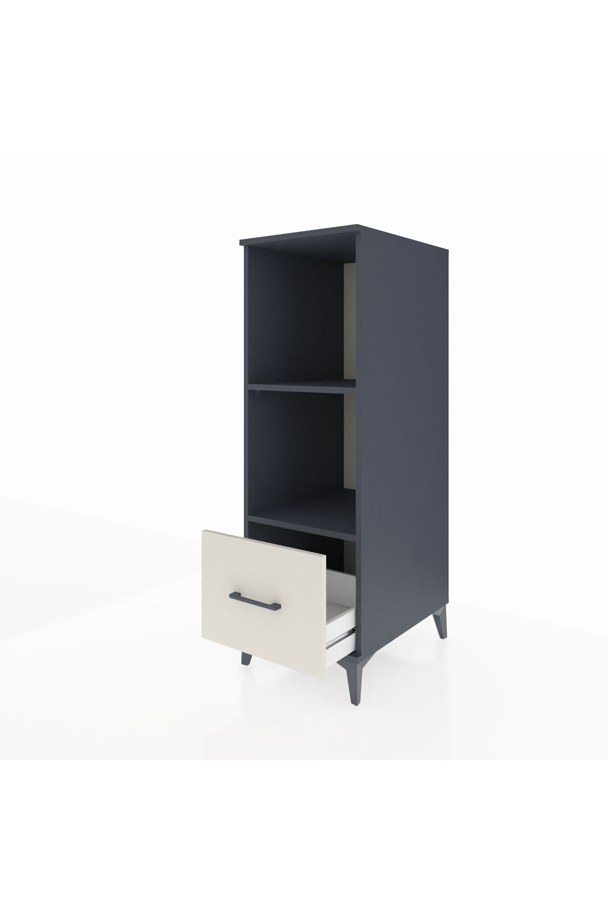 Kronos Dolap 2 Raflı Tek Çekmeceli 44x59x134 - S82M068V4C