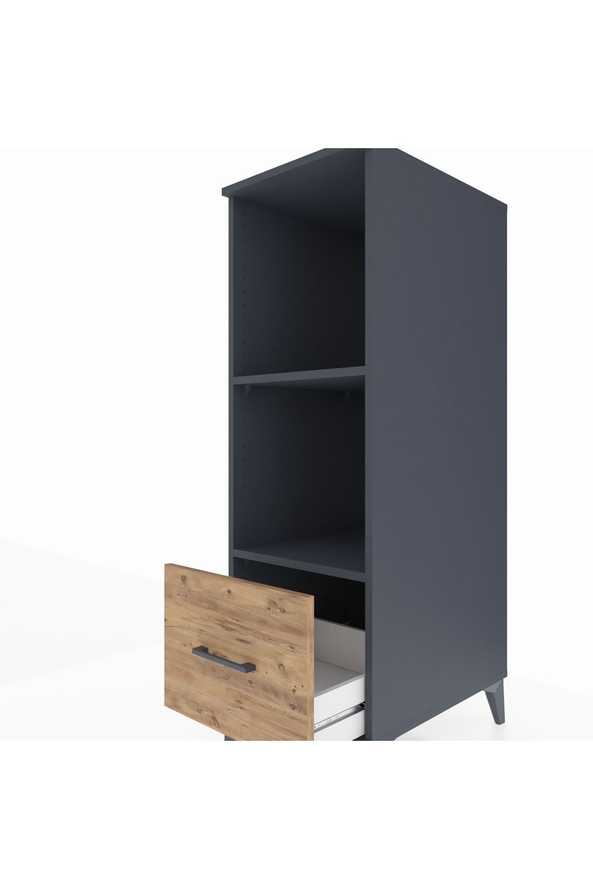 Kronos Dolap 2 Raflı Tek Çekmeceli 44x59x134 - S82M068V6C
