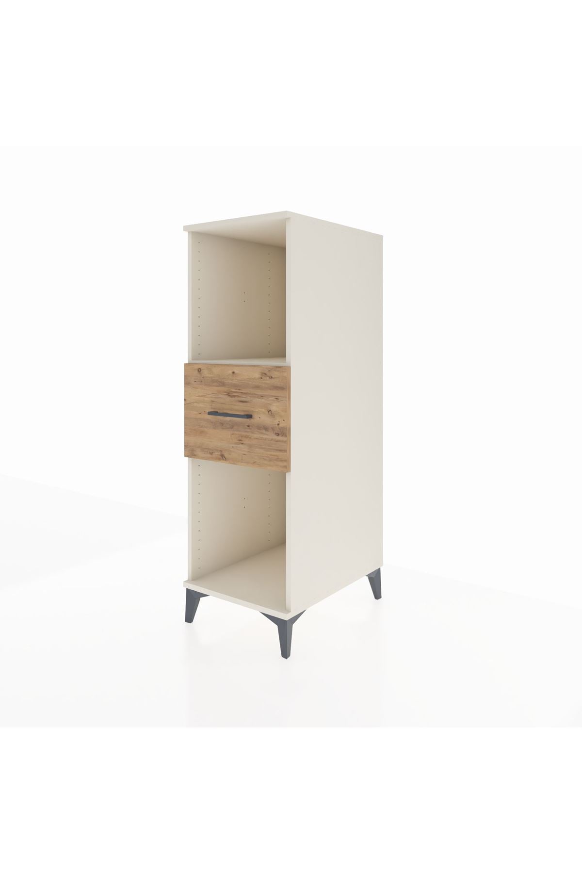Kronos Dolap Tek Raflı Tek Çekmeceli 44x59x134 - S82M069V3C