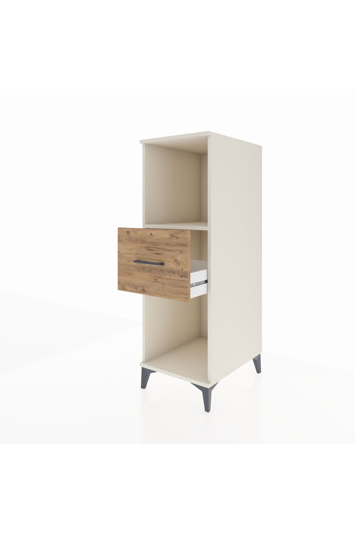 Kronos Dolap Tek Raflı Tek Çekmeceli 44x59x134 - S82M069V3C