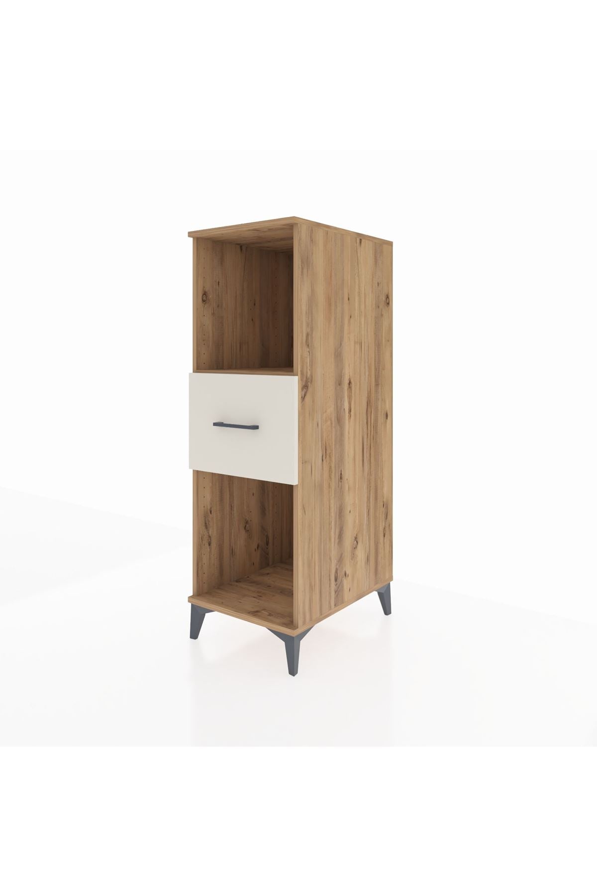 Kronos Dolap Tek Raflı Tek Çekmeceli 44x59x134 - S82M069V7C