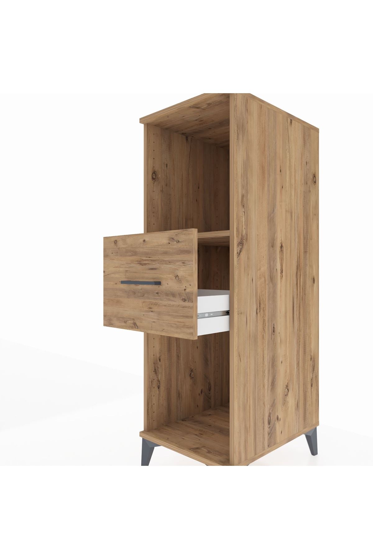 Kronos Dolap Tek Raflı Tek Çekmeceli 44x59x134 - S82M069V9C