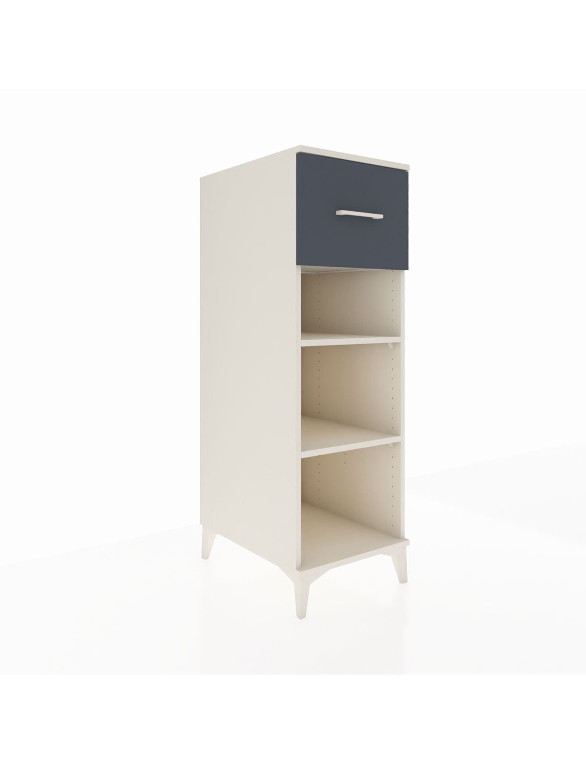 Kronos Dolap 2 Raflı Tek Çekmeceli 44x59x134 - S82M070V2C