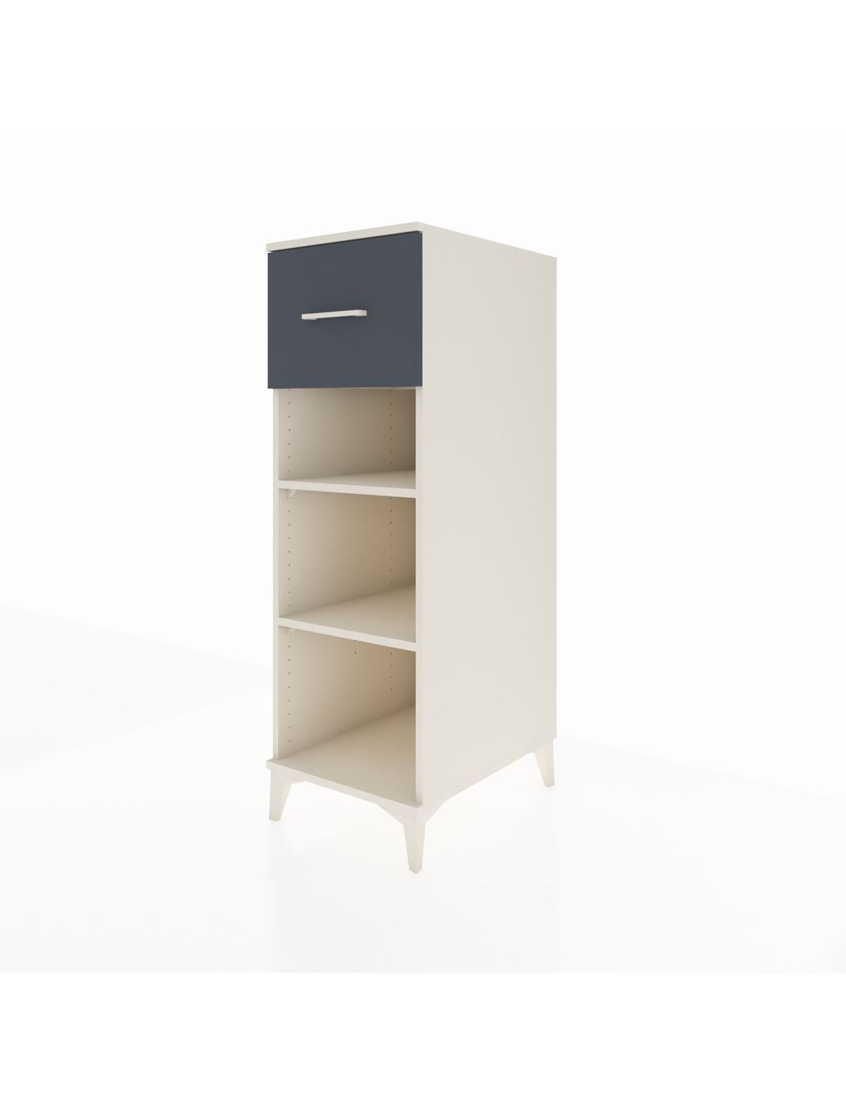 Kronos Dolap 2 Raflı Tek Çekmeceli 44x59x134 - S82M070V2C