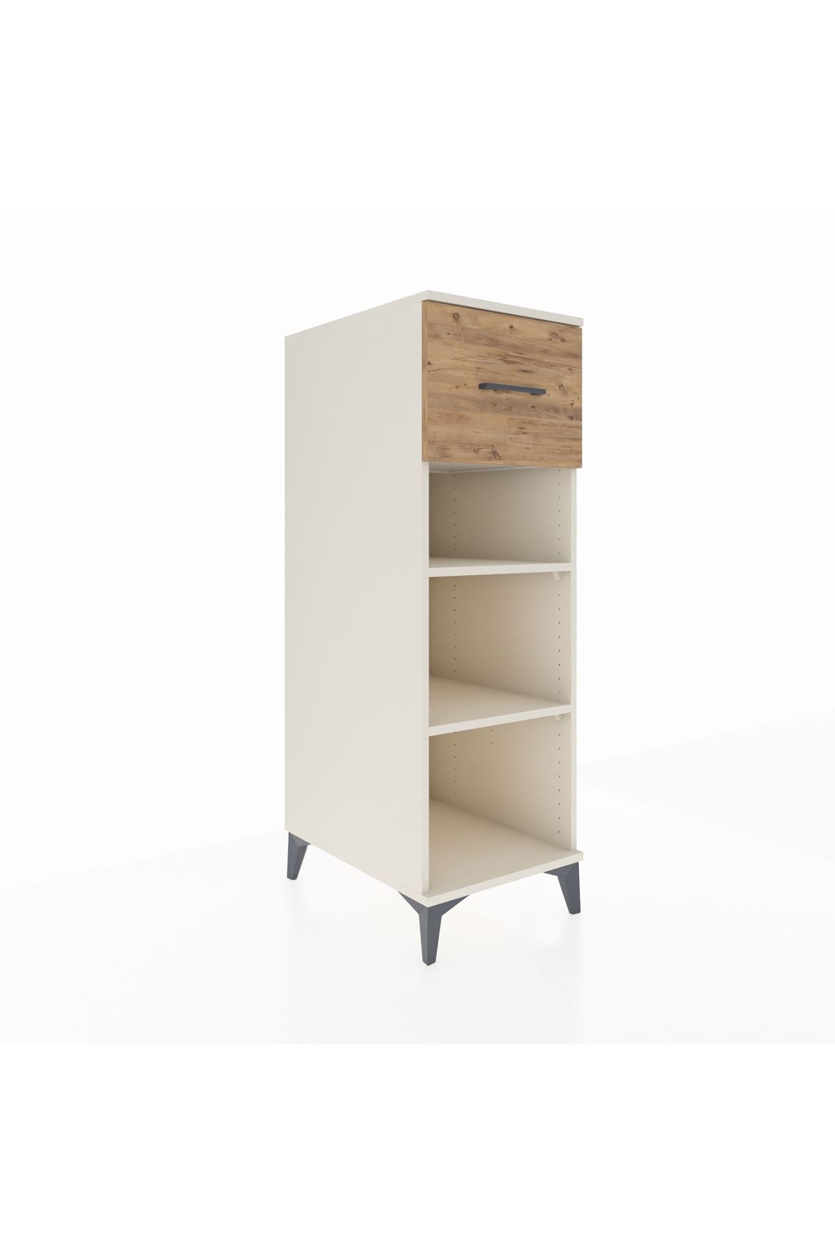 Kronos Dolap 2 Raflı Tek Çekmeceli 44x59x134 - S82M070V3C