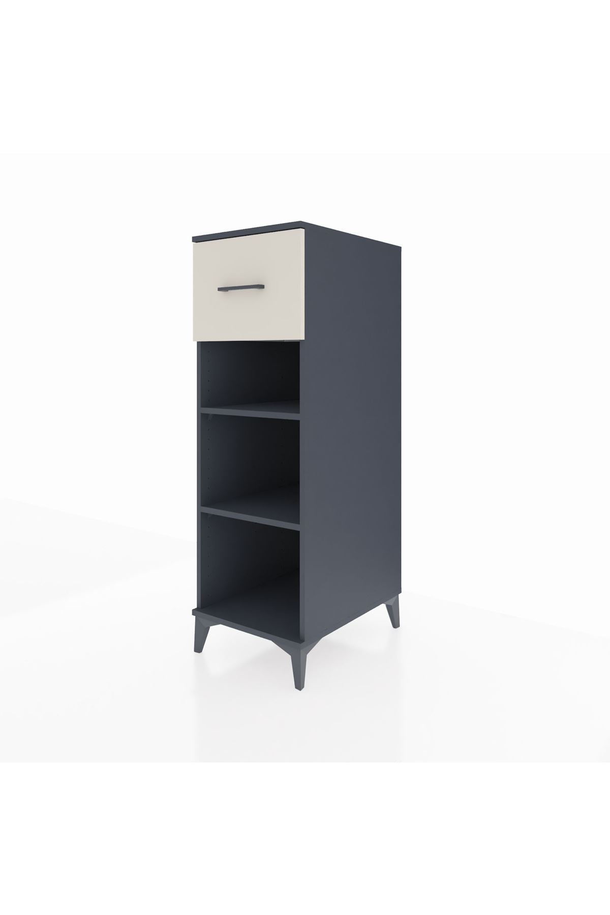 Kronos Dolap 2 Raflı Tek Çekmeceli 44x59x134 - S82M070V4C