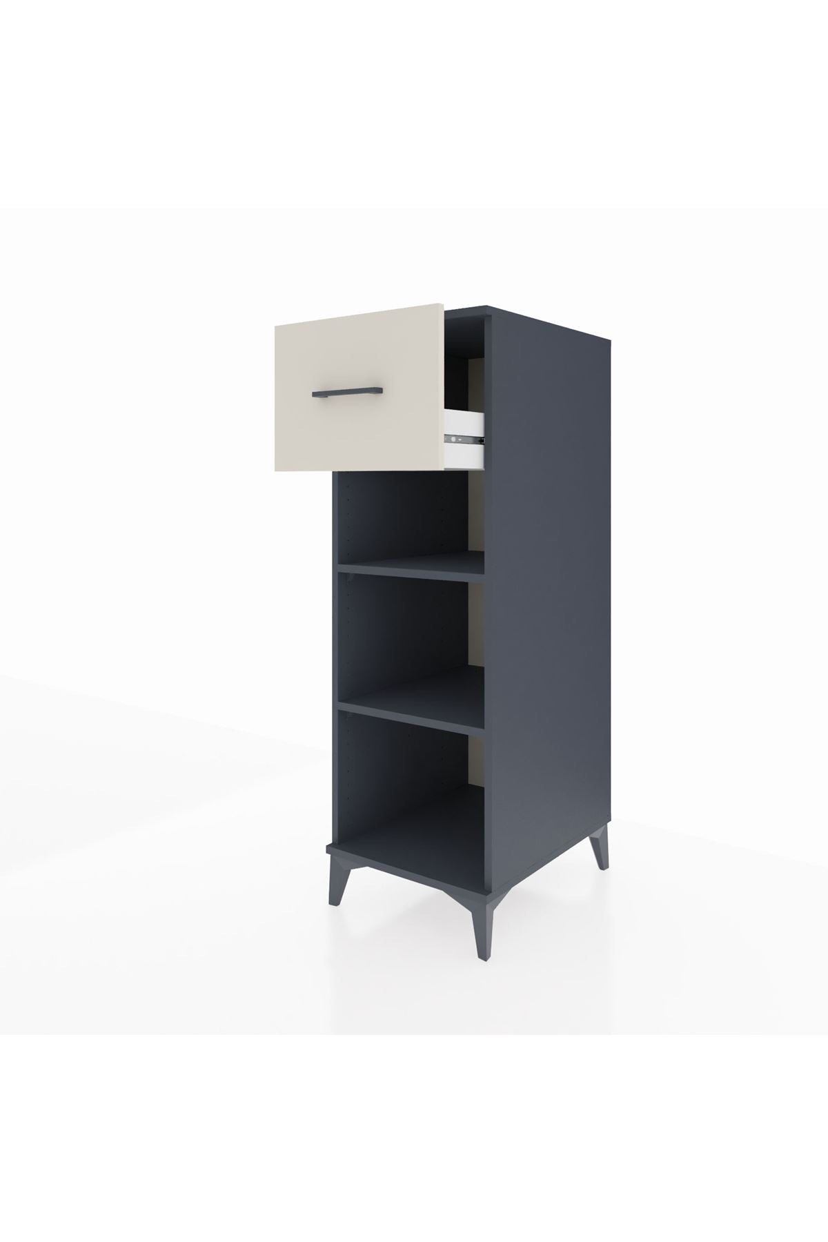 Kronos Dolap 2 Raflı Tek Çekmeceli 44x59x134 - S82M070V4C