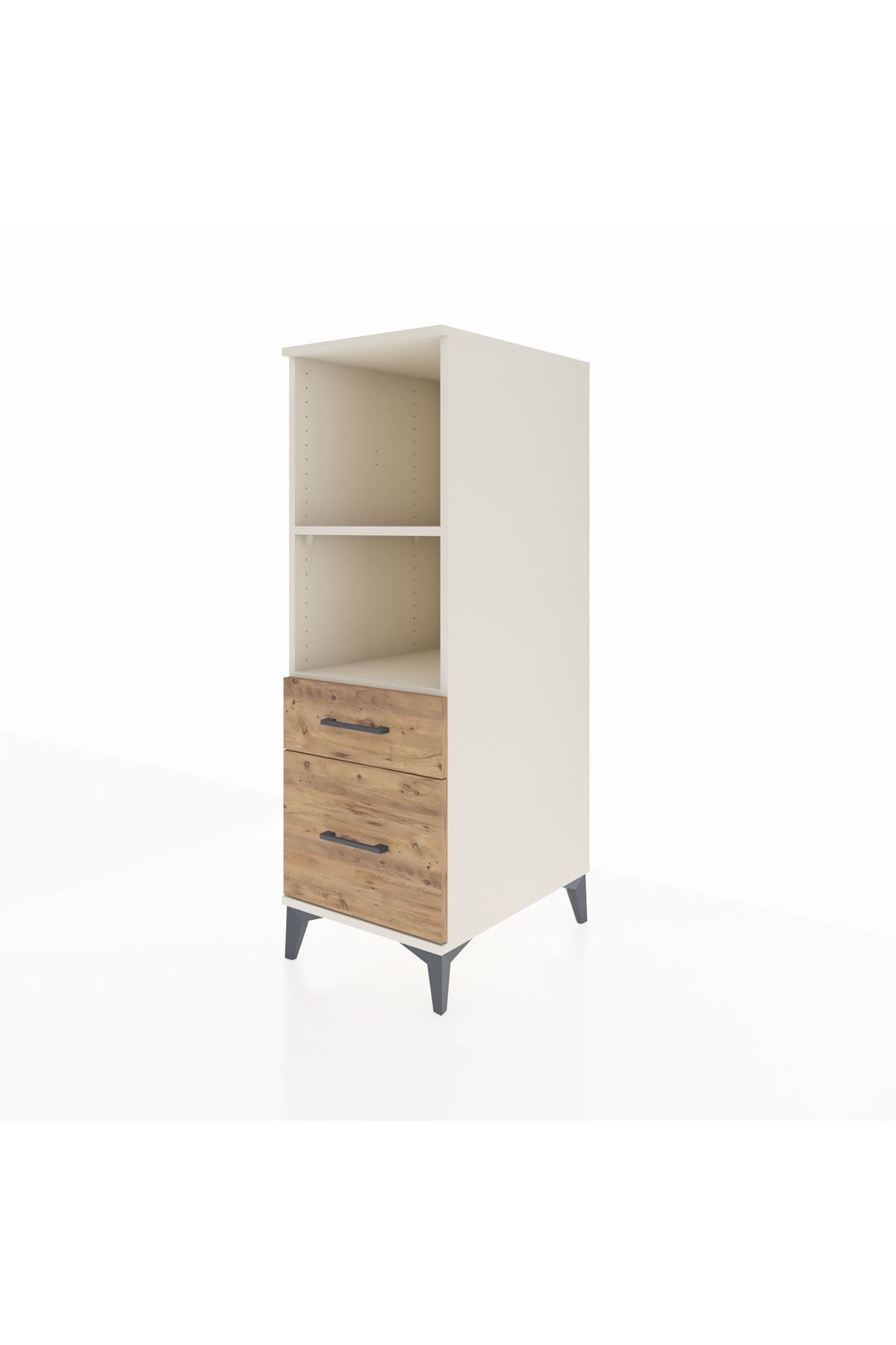 Kronos Dolap 2 Raflı 2 Çekmeceli 44x59x134 - S82M071V3C