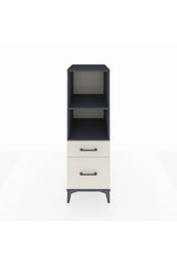 Kronos Dolap 2 Raflı 2 Çekmeceli 44x59x134