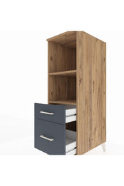 Kronos Dolap 2 Raflı 2 Çekmeceli 44x59x134 - S82M071V8C